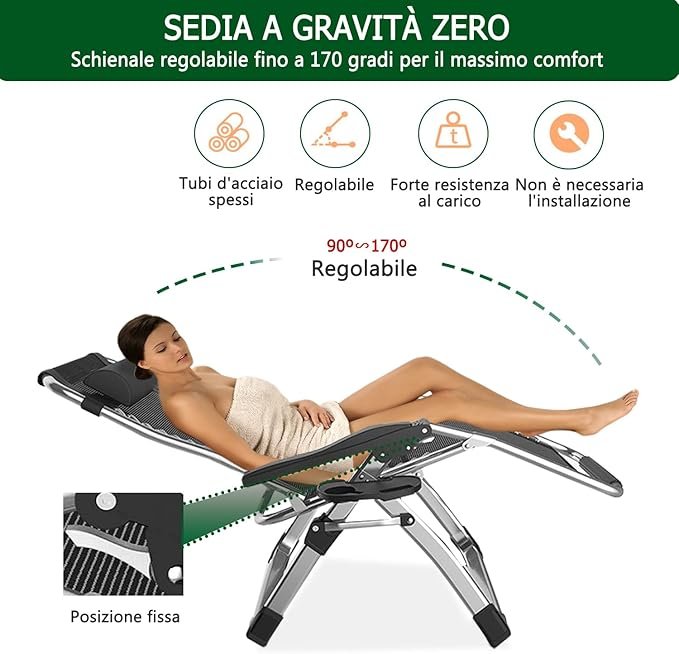 Reclinazione totale ZenGravity Duo