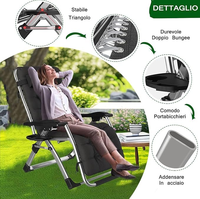 Sedie pieghevoli portatili